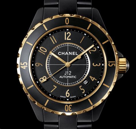 montre chanel homme noir|horlogerie chanel.